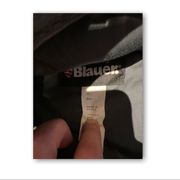Blauer Mens Pants Navy Blue Size 36 - Picture 3 of 7